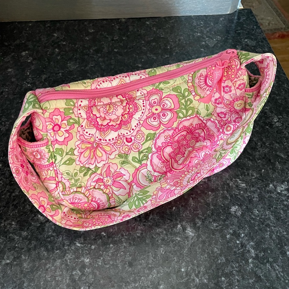 Vera Bradley pink & green pattern purse